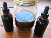 Homemade Olive Leaf Extract
