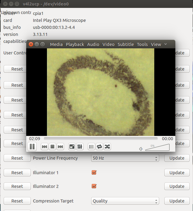 QX3 Microscope in Ubuntu 14.04